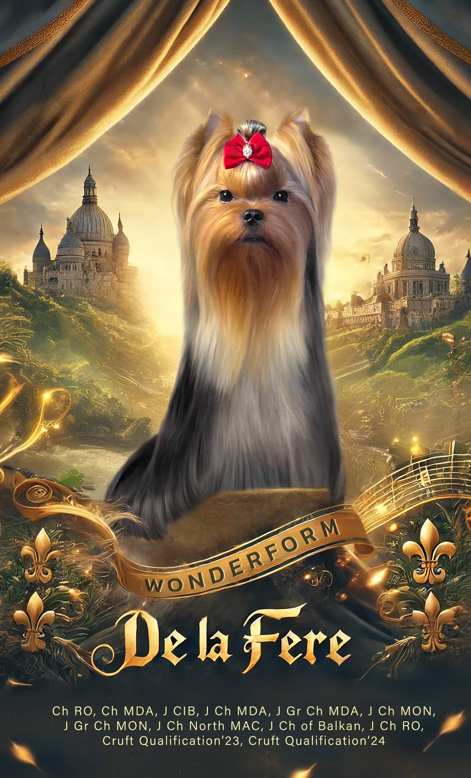 WONDERFORM WONDERFORM DE LA FERE &mdash; Labaza DogPedigree YorkshireTerrier